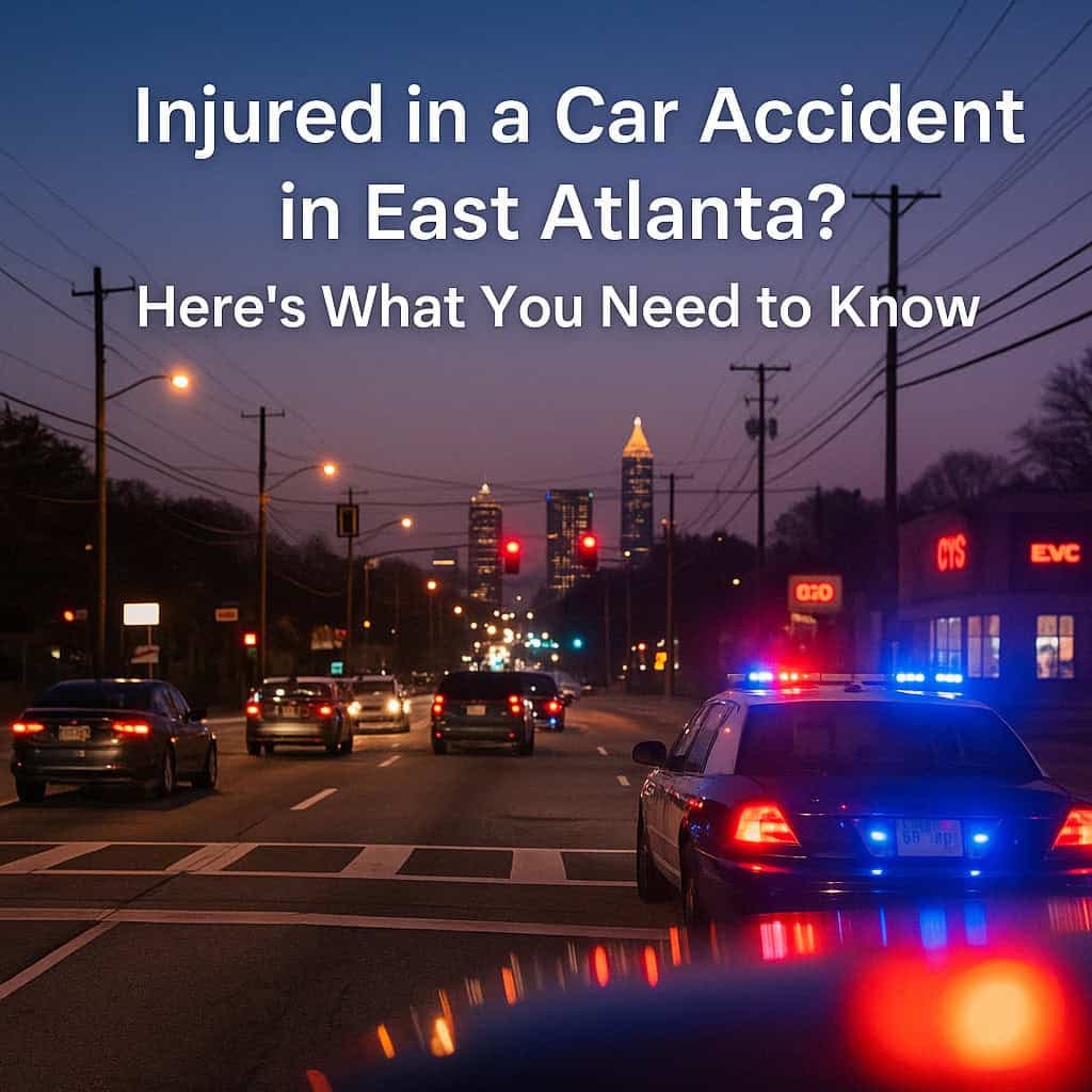 Injured in a Car Accident in East Atlanta? Here’s What You Need to Know